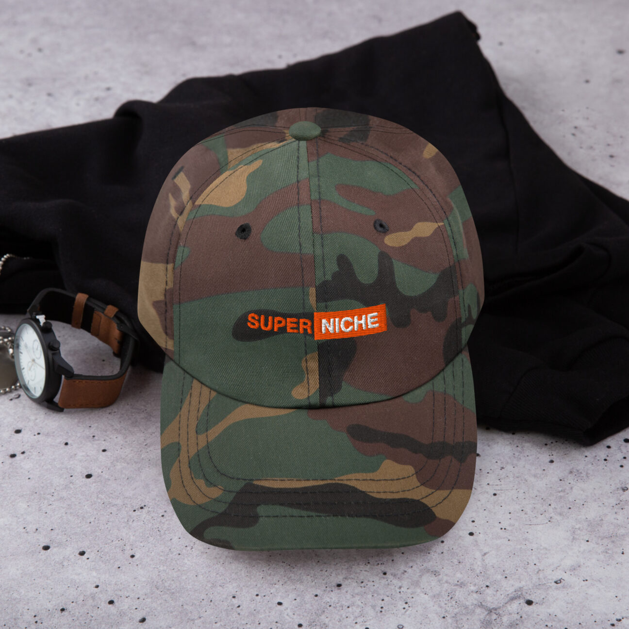 Super Niche Camo Cap - Image 2